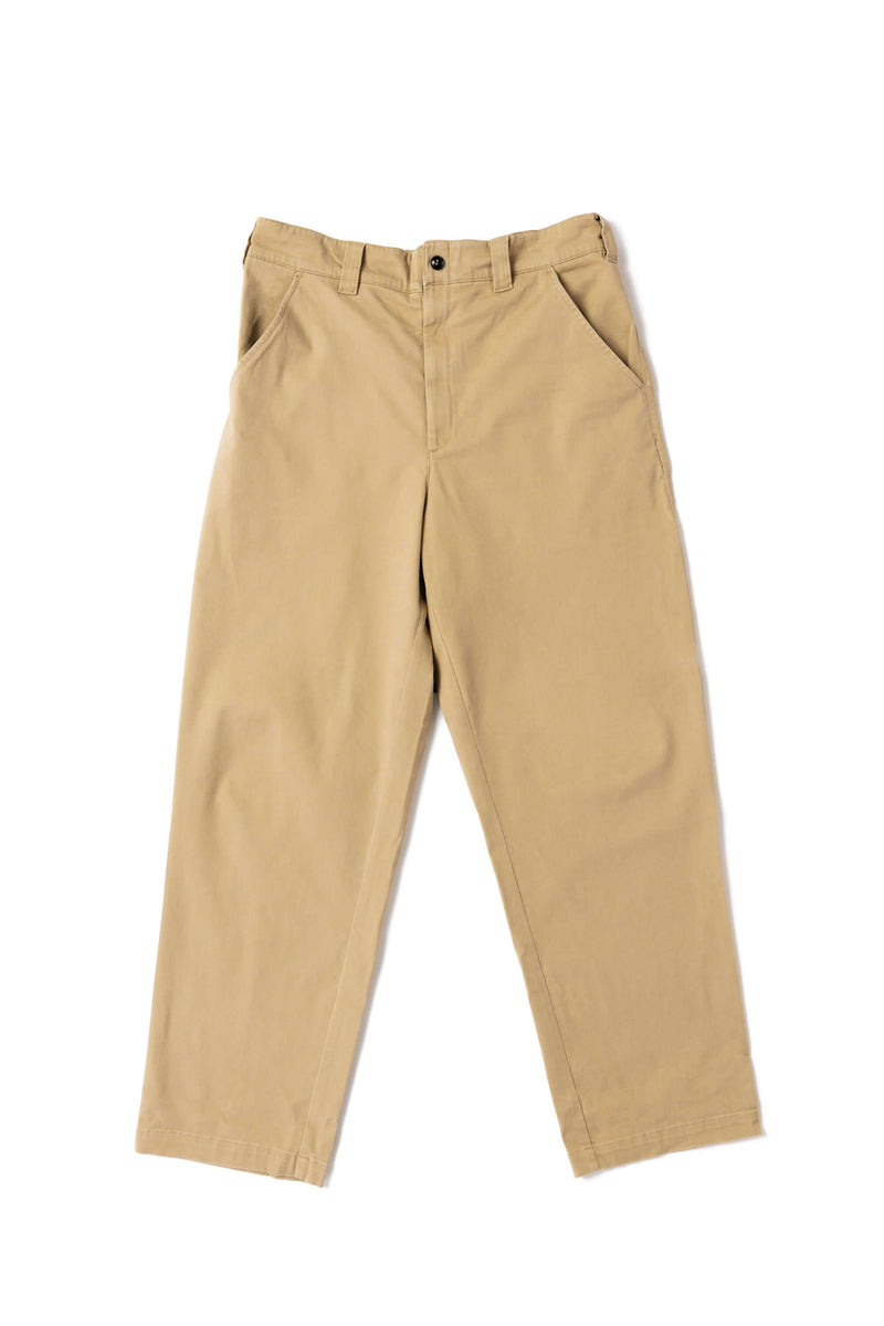 Men's Elastic Waist Pants by Buck & Buck in Khaki, and available in different sizes. This bottoms item is part of our trousers collection.