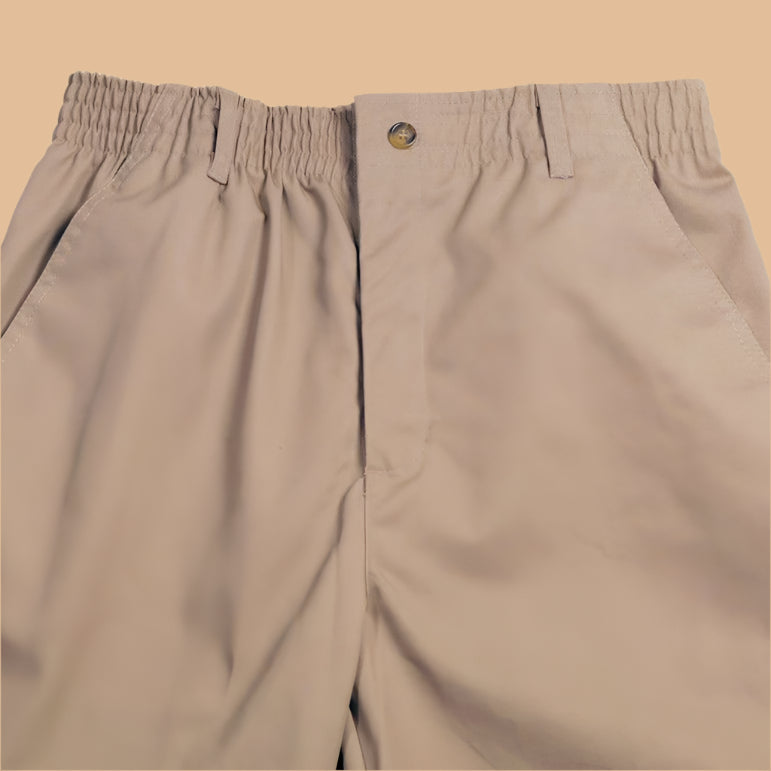 Twill Putter Pants With VELCRO® Fastener Fly for men by Buck & Buck in Gray, and available in different sizes. This bottoms item is part of our trousers collection.