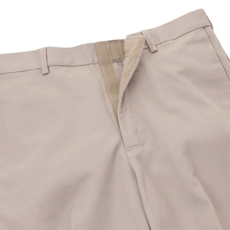 Stretch Cargo Pants With VELCRO® Fasteners Fly for men by Buck & Buck in Cream Waist Size Inseam (inches) 32, 42, 44 32'' 34 – 40 34'', and available in different sizes. This bottoms item is part of our cargo pants collection.