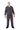 Men's Flannel Pajamas With VELCRO® Fasteners at Front by Foxfire in navy & red plaid, and available in different sizes. This men's pajama set is part of our sleepwear collection.