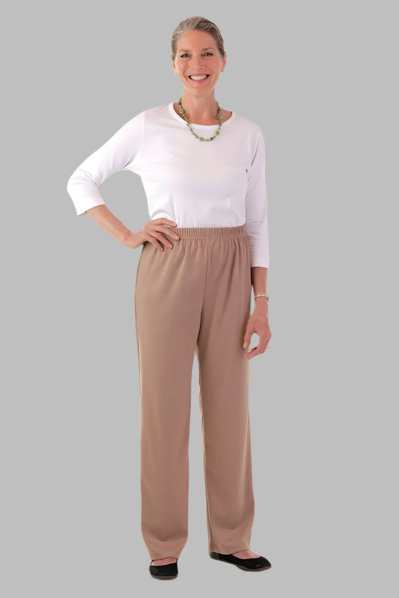 Double Knit Side-Zip Pants for women by Buck & Buck, and available in different sizes. This bottoms item is part of our trousers collection.