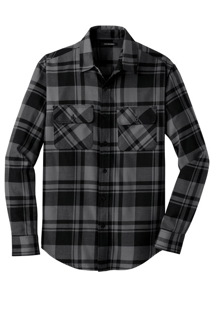 Flannel Shirt With VELCRO® Fasteners for men by Buck & Buck in Gray, and available in different sizes. This tops item is part of our shirts collection.