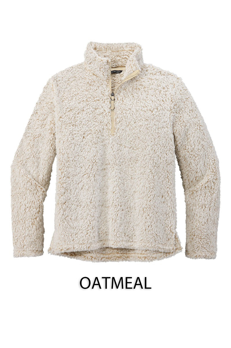 Men's 1/4 Zip Cozy Fleece Pullover by Buck & Buck in Tan/Beige, and available only in a one-size option. This outerwear & layering item is part of our sweaters collection.