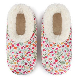 Women's Snoozies by Buck & Buck in Floral, and available in different sizes. This footwear item is part of our slippers collection.
