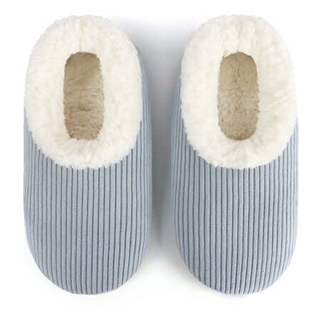 Women's Snoozies by Buck & Buck in Medium Blue, and available in different sizes. This footwear item is part of our slippers collection.