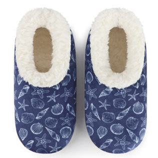 Women's Snoozies by Buck & Buck in Seashells, and available in different sizes. This footwear item is part of our slippers collection.