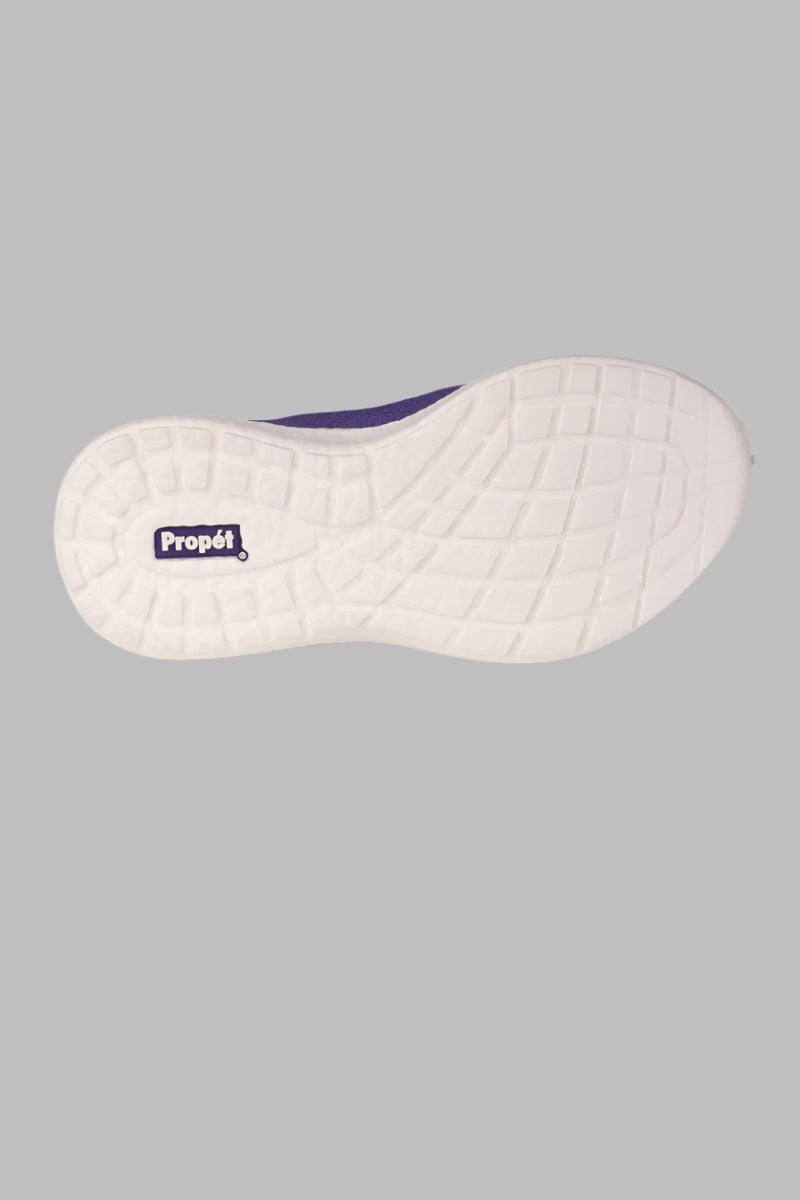 Knit-Top Slip-On Shoe by Propet by Buck & Buck in Purple, and available in different sizes. This footwear item is part of our sneakers collection.