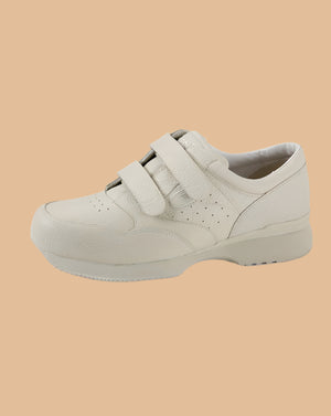 Men's Leather Hook and Loop Closure Shoe by Propet