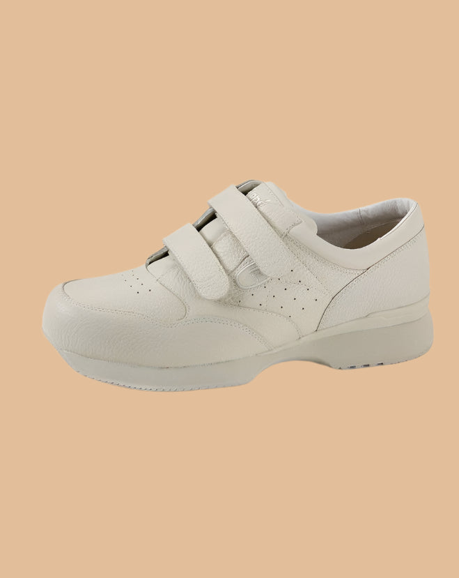 Men's Leather Hook and Loop Closure Shoe by Propet by Buck & Buck, and available in different sizes. This footwear item is part of our athletic shoes collection.