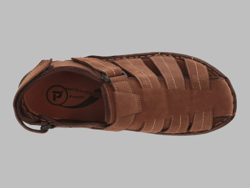Men's Sandal by Propet by Buck & Buck in Brown, and available in different sizes. This footwear item is part of our sandals collection.