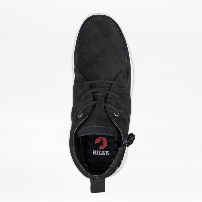 Men's Black Suede BILLY Comfort Chukka by BILLY Footwear in Black, and available in different sizes. This footwear item is part of our sneakers collection.
