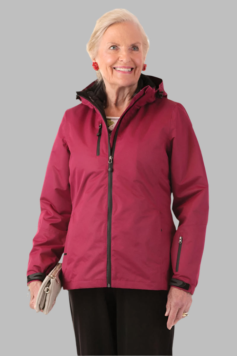 Vortex Waterproof Winter Jacket for women by Buck & Buck, and available in different sizes. This outerwear & layering item is part of our puffer jackets collection.