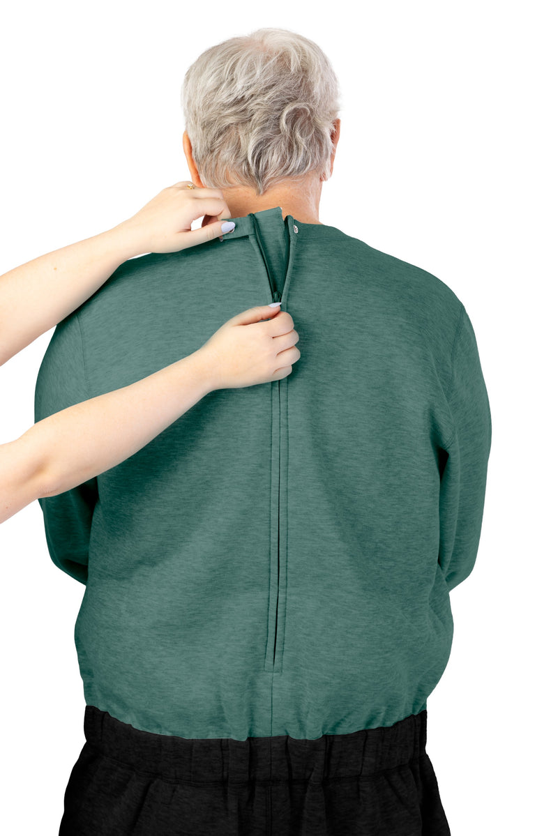 Men's Long Sleeve Fleece Jumpsuit by Buck & Buck in Green Top/Black Pants, and available in different sizes. This one-piece garments item is part of our one-pieces collection.