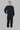 Men's Basic Sweat Jumpsuit by Buck & Buck in navy, and available in different sizes. This one-piece garments item is part of our one-pieces collection.