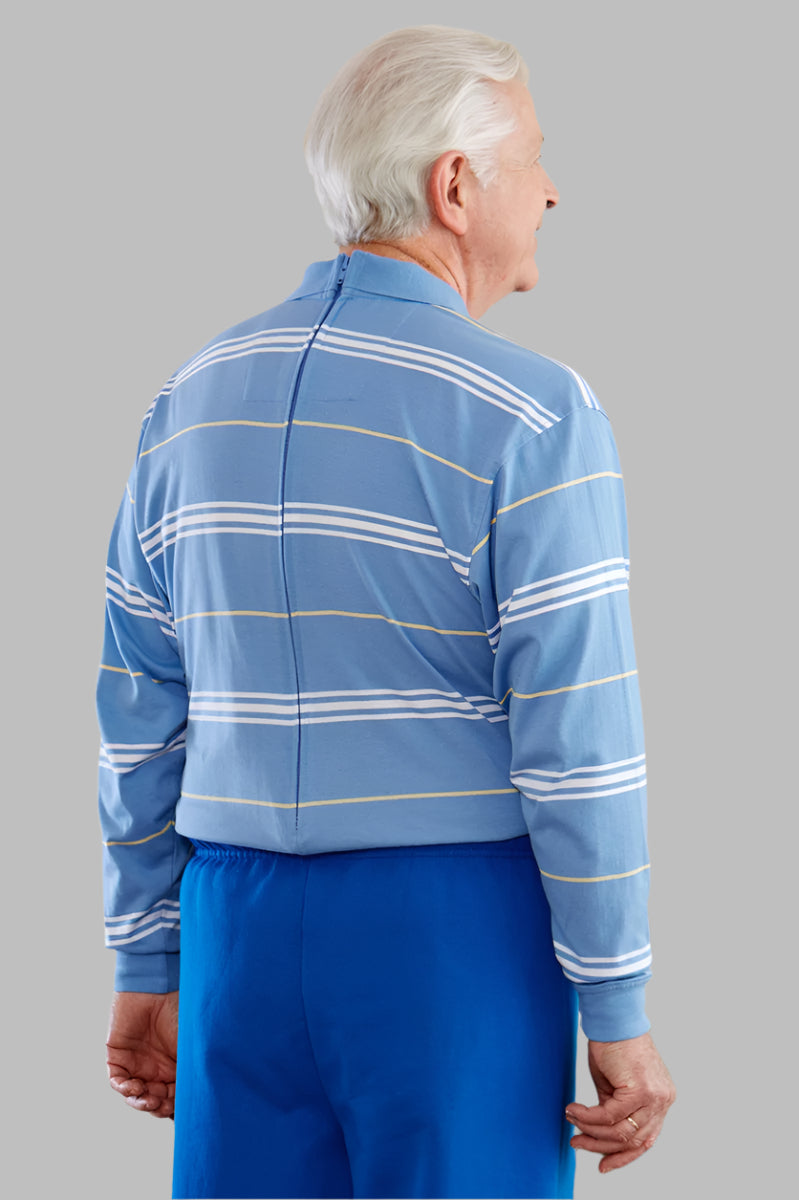 Men's Long Sleeve Polo Jumpsuit by Buck & Buck, and available in different sizes. This one-piece garments item is part of our one-pieces collection.