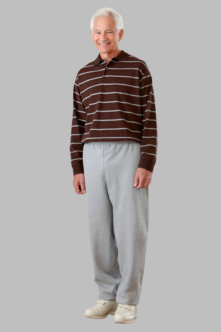 Men's Long Sleeve Polo Jumpsuit by Buck & Buck, and available in different sizes. This one-piece garments item is part of our one-pieces collection.