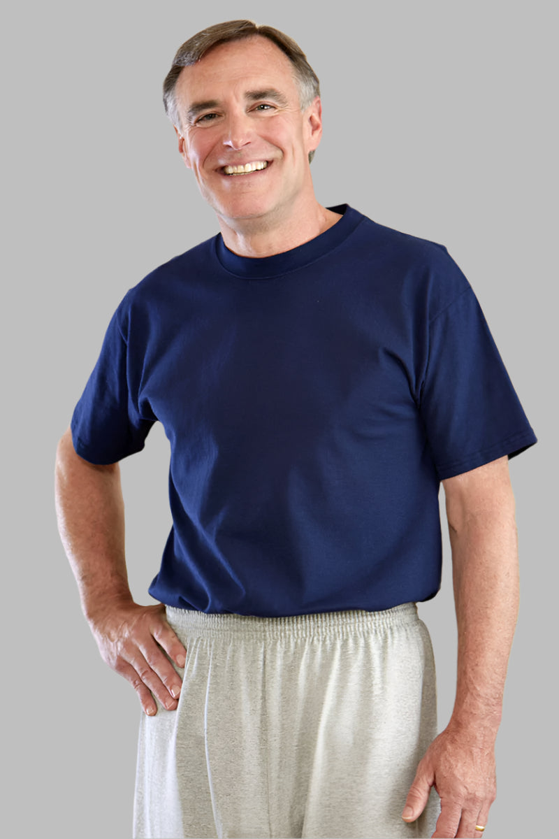 Men's Short Sleeve Solid Snap Back T-Shirt by Buck & Buck in Charcoal, and available in different sizes. This tops item is part of our t-shirts collection.