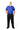 Men's Short Sleeve Jumpsuit by Buck & Buck in Royal Top/Black Pants, and available in different sizes. This one-piece garments item is part of our one-pieces collection.