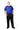 Men's Short Sleeve Jumpsuit by Buck & Buck in Royal Top/Black Pants, and available in different sizes. This one-piece garments item is part of our one-pieces collection.