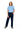 Women's Short Sleeve Jumpsuit by Buck & Buck in Blue Top/Navy Pants, and available in different sizes. This one-piece garments item is part of our one-pieces collection.