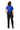 Women's Short Sleeve Jumpsuit by Buck & Buck in Royal Top/Black Pants, and available in different sizes. This one-piece garments item is part of our one-pieces collection.