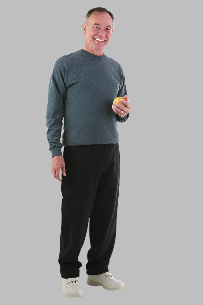 Men's Long Sleeve Basic T-Top Jumpsuit by Buck & Buck in Charcoal Top/Black Pants, and available in different sizes. This one-piece garments item is part of our one-pieces collection.