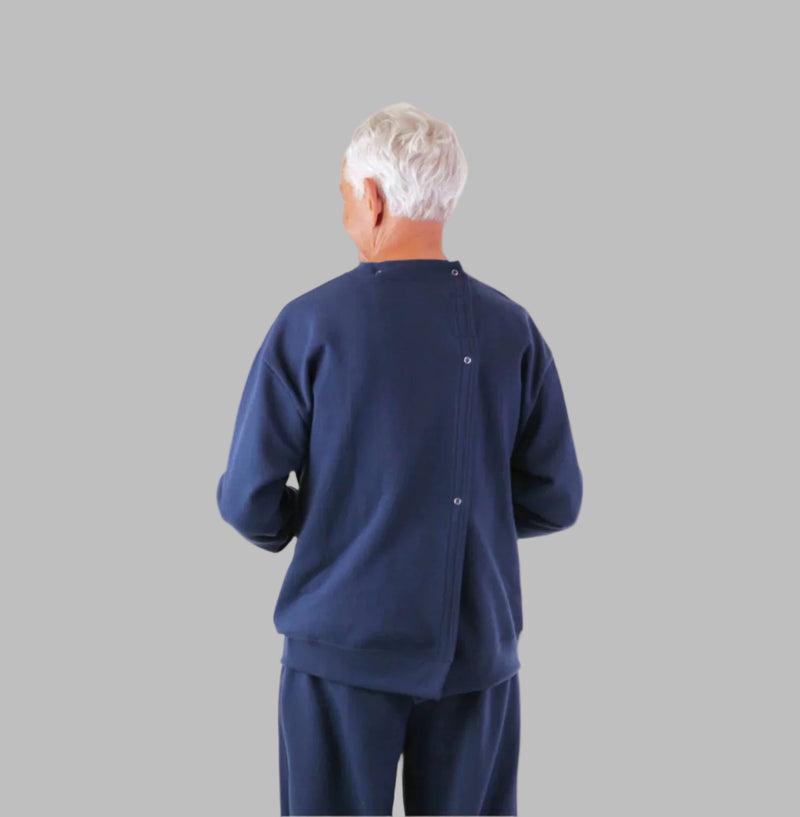 Men's Basic Adaptive Sweatsuit by Buck & Buck, and available only in a one-size option. This bundles item is part of our outfit sets collection.