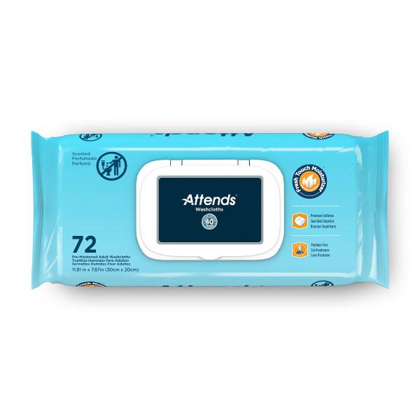 Attends Adult Washcloths by LL Medico, and available only in a one-size option. This accessories & home item is part of our hygienic wipes collection.