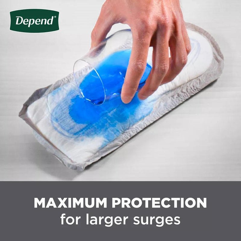 Depend Incontinence Guards for Men by LL Medico, and available only in a one-size option. This undergarments item is part of our incontinence pads collection.