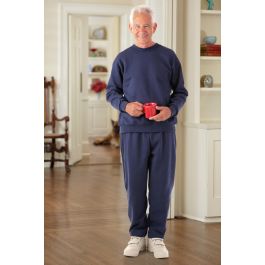 Men's Basic Adaptive Sweatsuit Adaptive Clothing for Seniors, Disabled ...