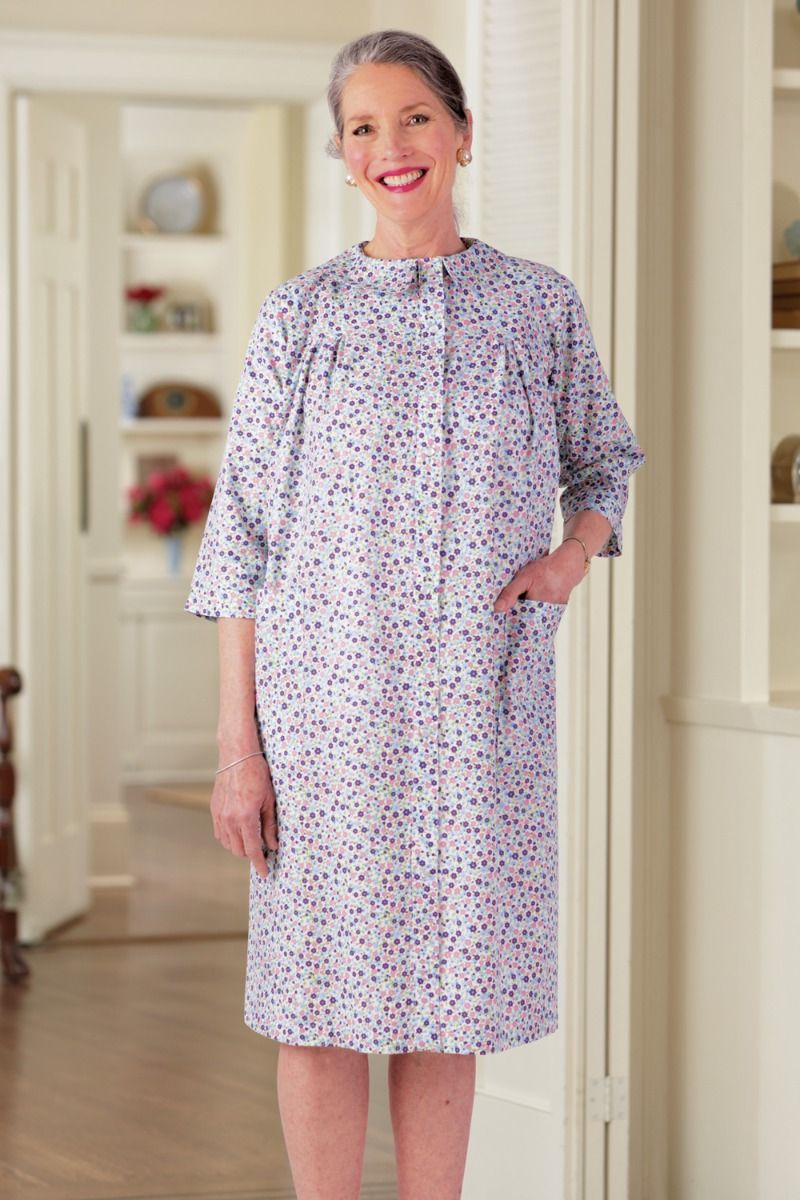 Women's plus size snap front robes clearance