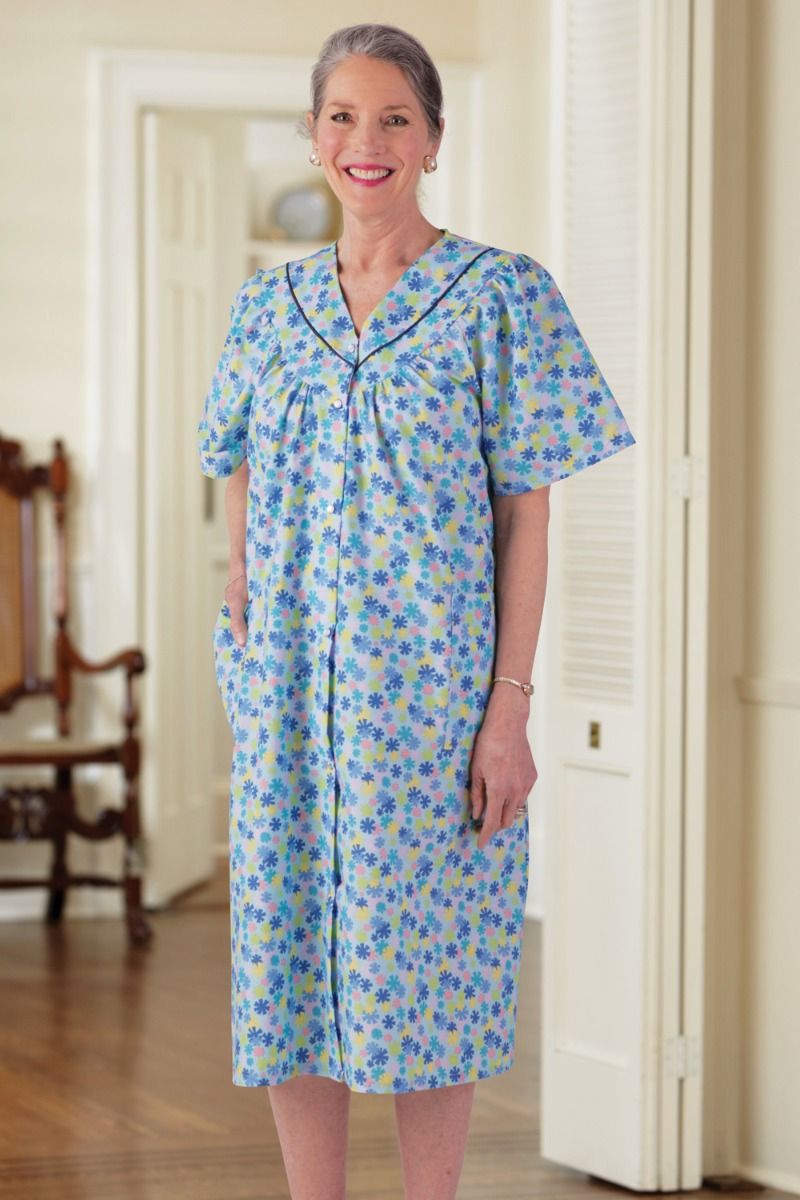 Women's cotton duster robes outlet