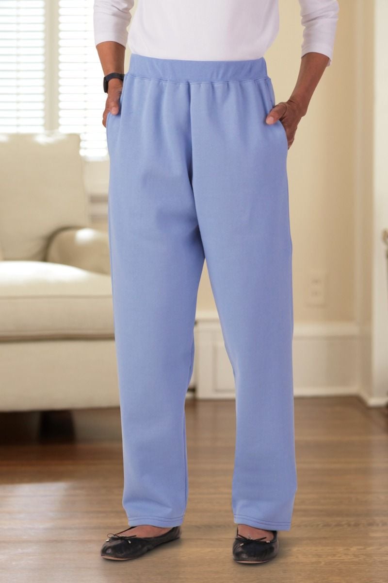 Soft Waist Sweatpants Adaptive Clothing for Seniors, Disabled & Elderly ...