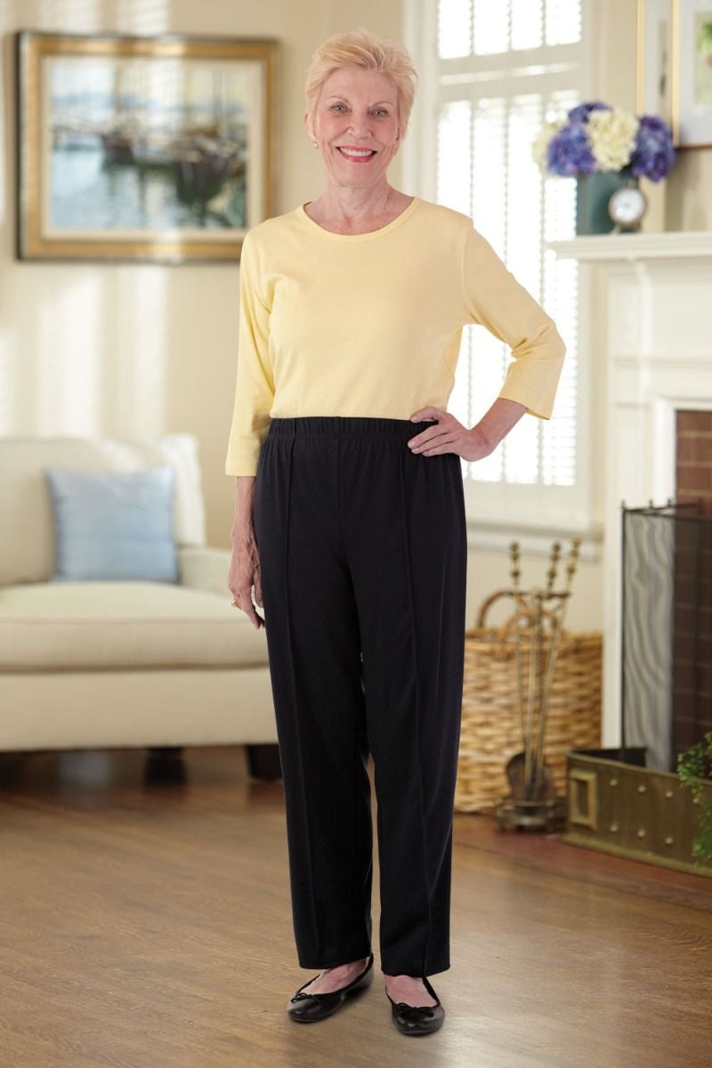 Poly Knit Pants Adaptive Clothing for Seniors, Disabled & Elderly Care