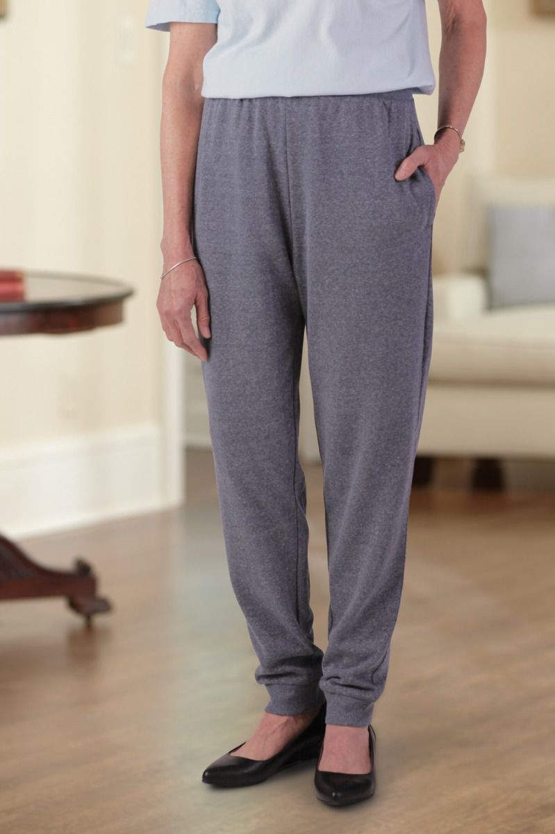 Light Weight Joggers Adaptive Clothing for Seniors, Disabled & Elderly Care