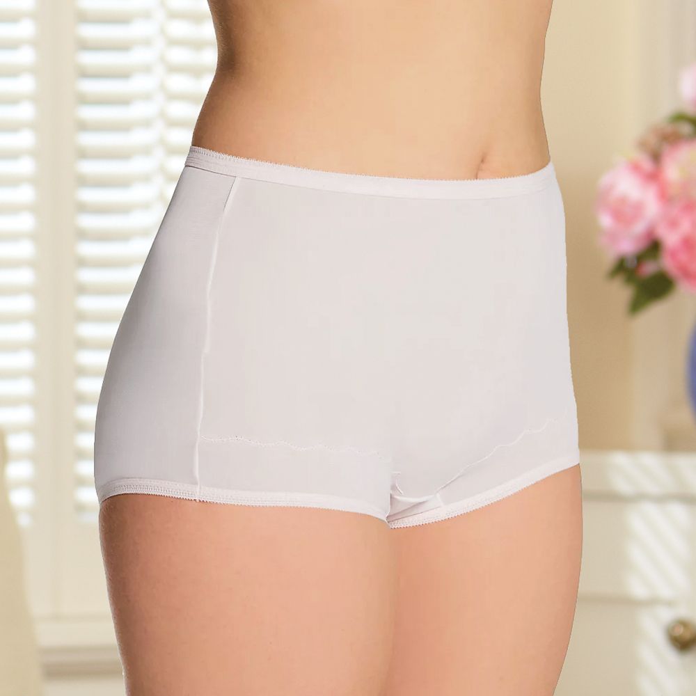 National Nylon Tricot Panty, White, 8, 6-pk : : Clothing, Shoes &  Accessories