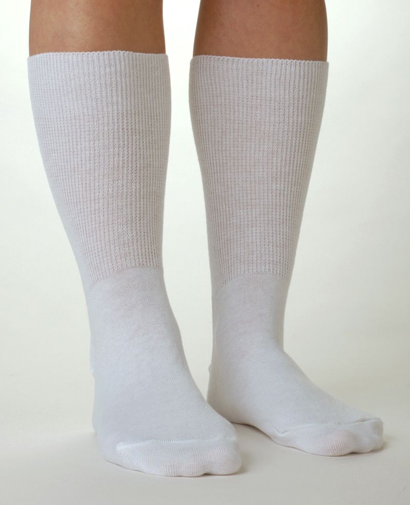 Wide Light Weight Sock (2-pack) Adaptive Clothing for Seniors