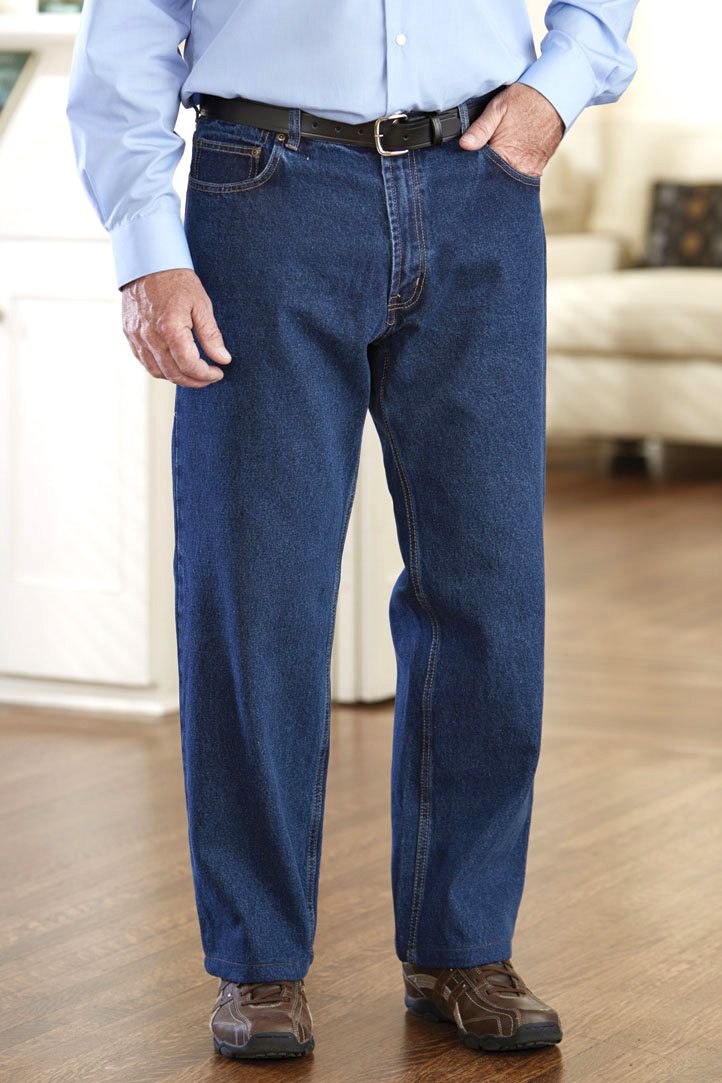 5 Pocket Jeans Adaptive Clothing for Seniors, Disabled & Elderly Care