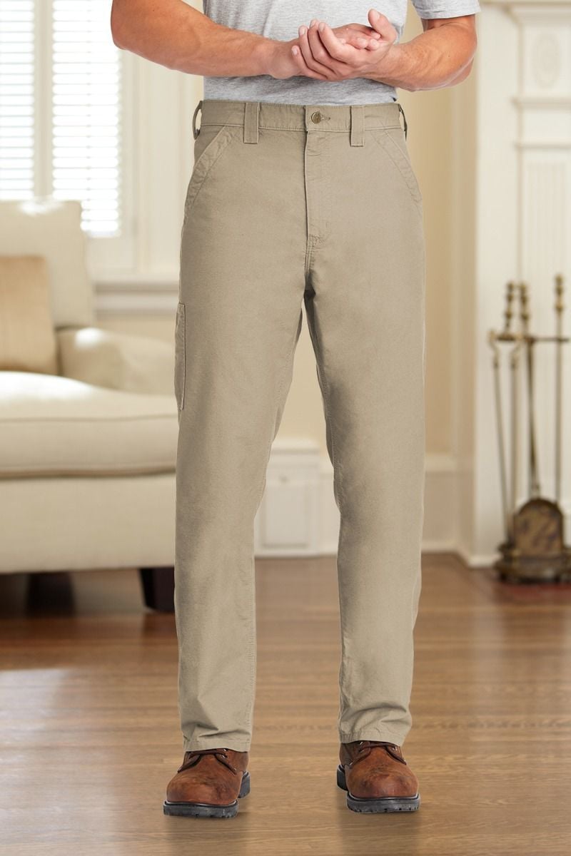 Carhartt® Canvas Pants with VELCRO® Brand fastener fly Adaptive