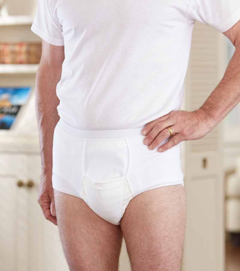 Washable Incontinence Brief Adaptive Clothing for Seniors, Disabled &  Elderly Care