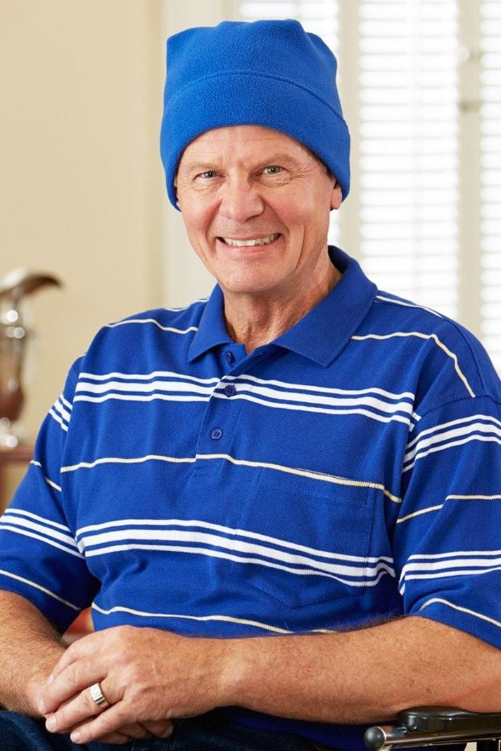 Stretch Fleece Hat Adaptive Clothing for Seniors, Disabled