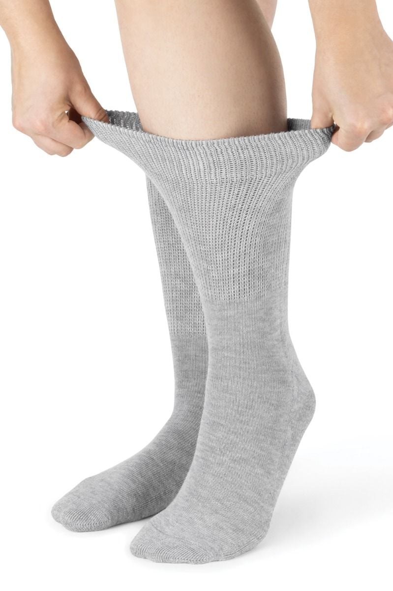 Diabetic Non-Skid Gripper Socks-3 pack Adaptive Clothing for
