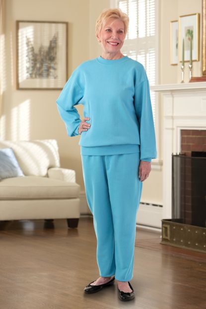Old lady jogging suit sale