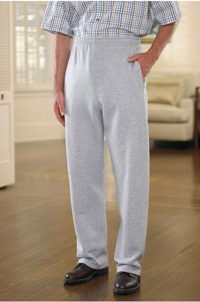 Large Size Open Cuff Sweatpant (3X-4X)