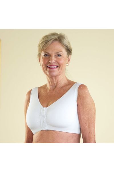 Snap Front Bra Adaptive Clothing for Seniors, Disabled & Elderly Care