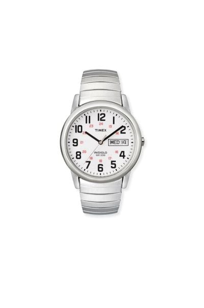 Mens Timex Watch-Silver Tone