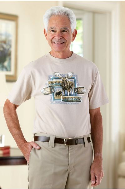 Men's Short Sleeve Printed T-Shirt
