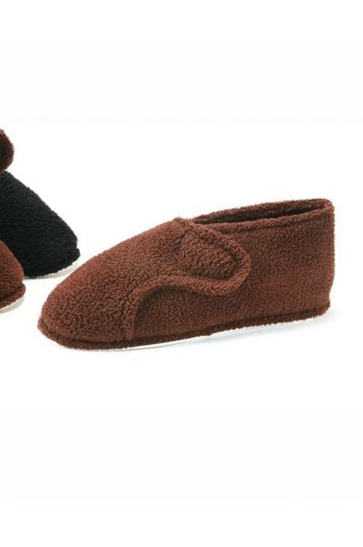 Men's Terry Adjustable Slippers (Sm & Md Only)
