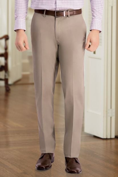 Slim Fit Casual Pant with VELCRO® Brand fasteners Fly