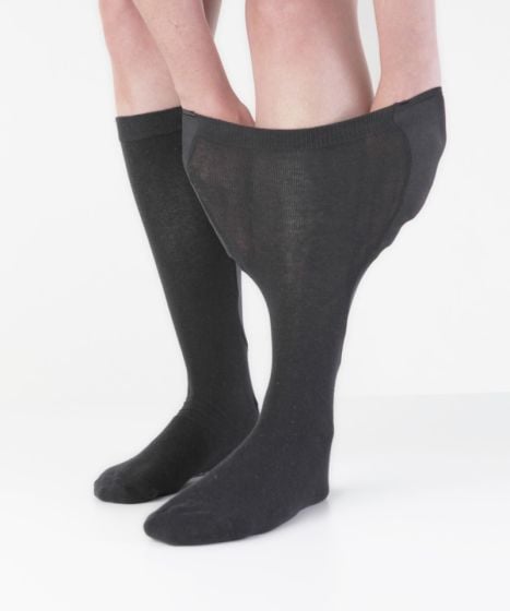 Diabetic Non-Skid Gripper Socks-3 pack Adaptive Clothing for Seniors,  Disabled & Elderly Care
